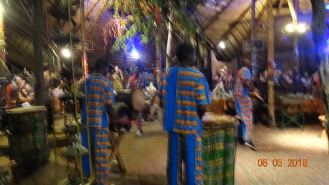drummers at Boma dinner