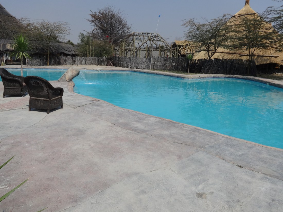 pool at Gweta Lodge
